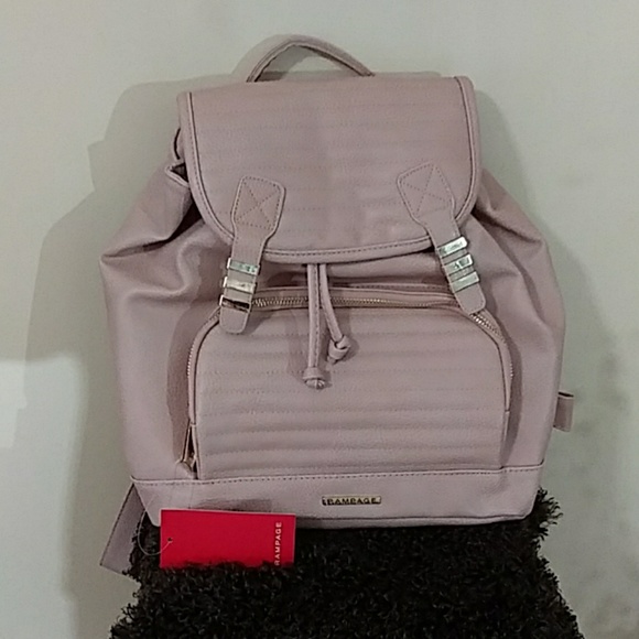 Rampage Bags Rampage Backpack Dusty Pink Medium Size New With Tag
